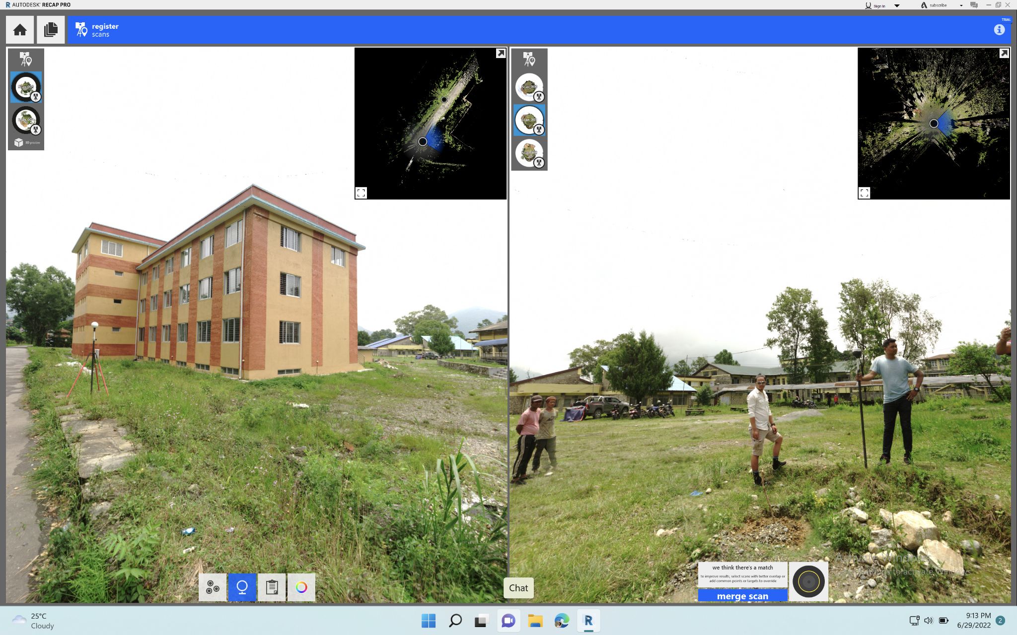 LiDAR terrain and slope processing