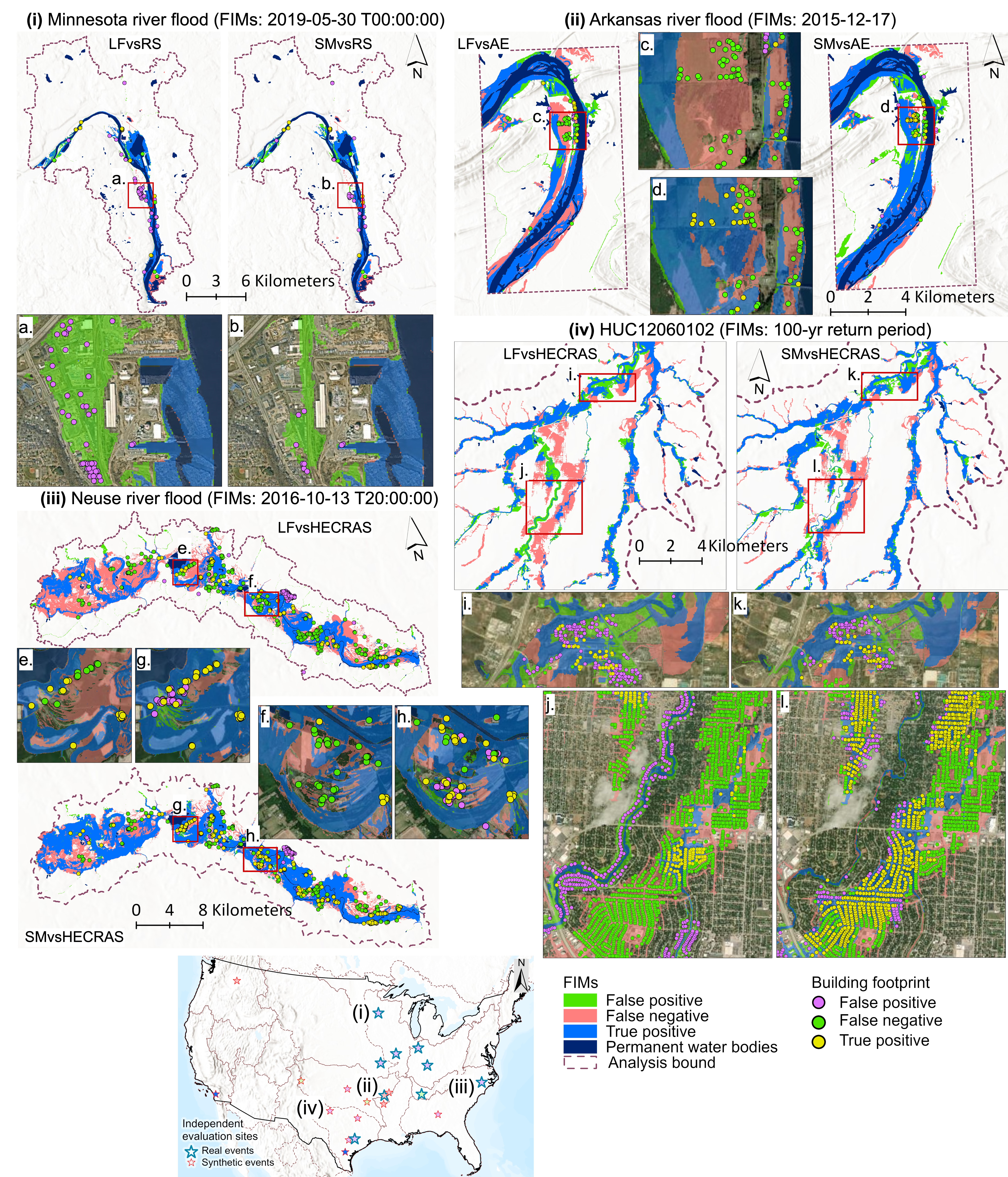 Surrogate modeling for flood inundation mapping